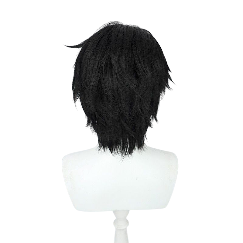 Black Identity V Seer "An" (Eli Clark) Black & White Detachable Cosplay Wig