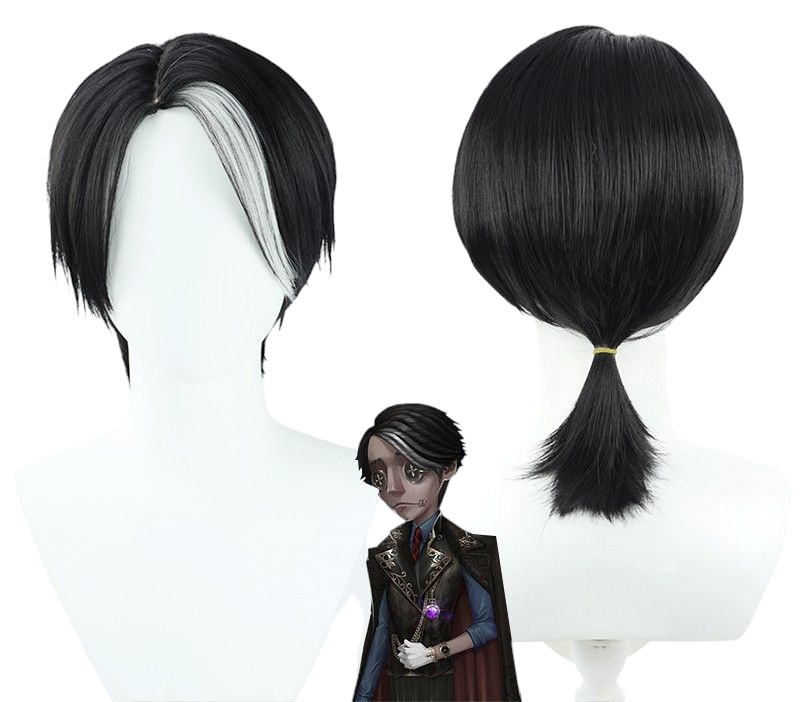 White Smoke Identity V Embalmer "JOKER" (S-Tier) Cosplay Wig with Silicone Scalp