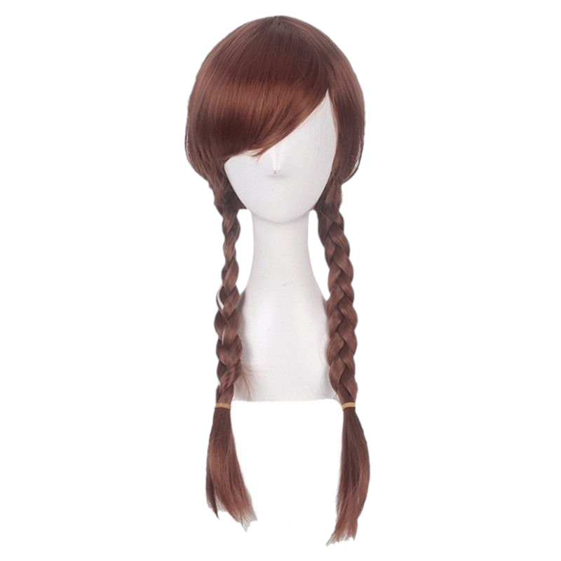 Anna Princess Cosplay Wig - Disney's Frozen Auburn Double Braids (FEVERCOS)