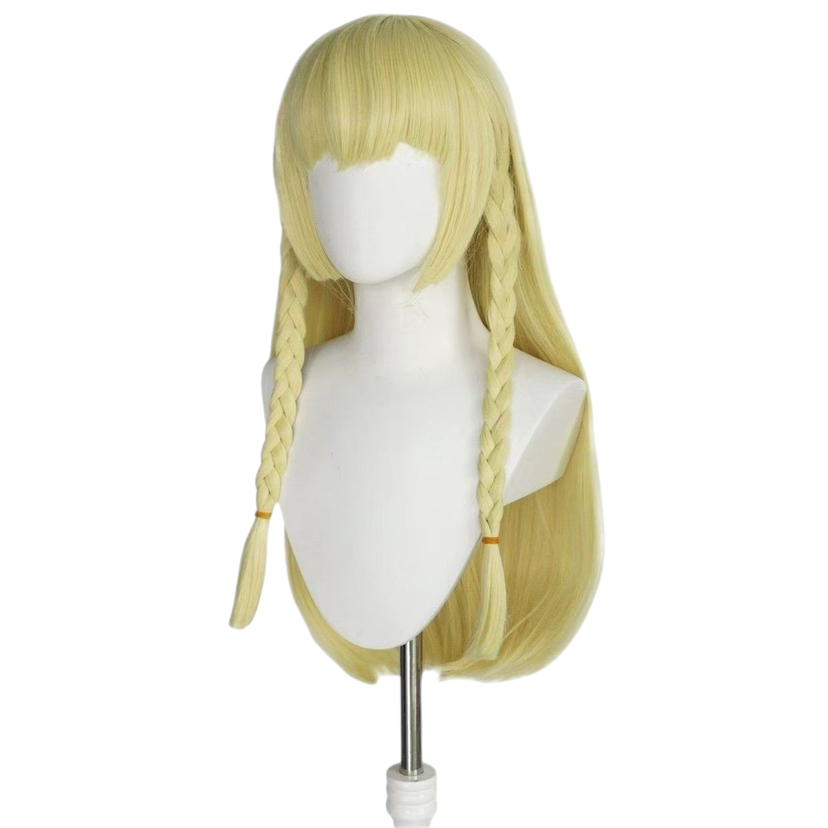 Light Gray Lillie 'Z-Powered' Cosplay Wig - Pokemon Sun & Moon Ponytail (FEVERCOS)