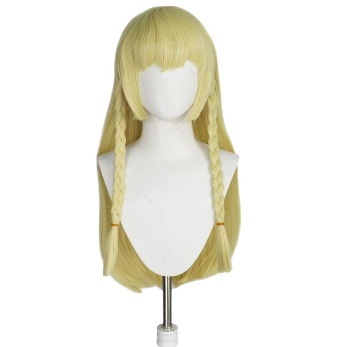 Light Gray Lillie 'Z-Powered' Cosplay Wig - Pokemon Sun & Moon Ponytail (FEVERCOS)