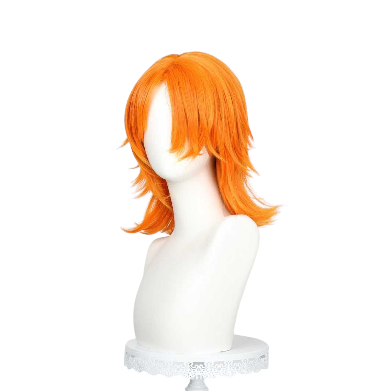 Beige Nick Wilde Cosplay Wig - Disney's Zootopia Fox Short Styled Mullet (FEVERCOS)