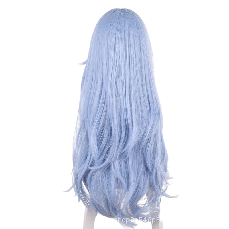Rei Ayanami Cosplay Wig - Evangelion (EVA) Short Blue Hair with Skin Top (FEVERCOS)