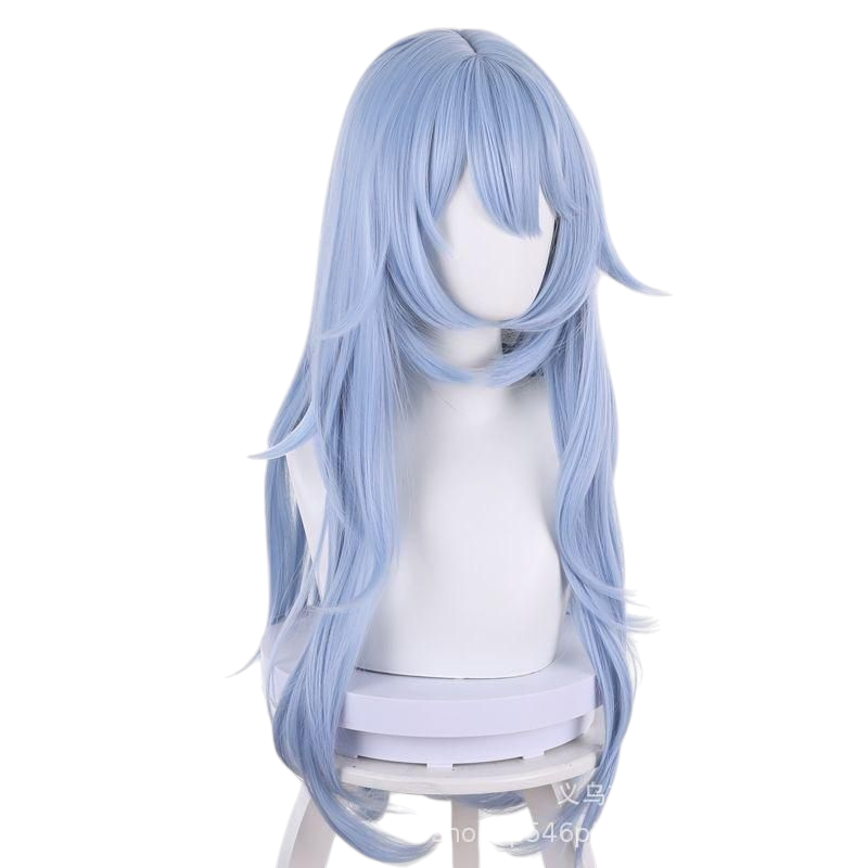 Rei Ayanami Cosplay Wig - Evangelion (EVA) Short Blue Hair with Skin Top (FEVERCOS)