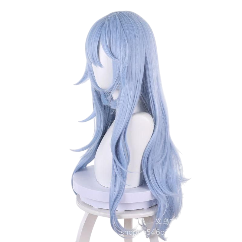 Rei Ayanami Cosplay Wig - Evangelion (EVA) Short Blue Hair with Skin Top (FEVERCOS)