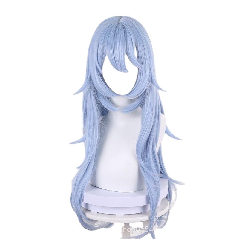 Rei Ayanami Cosplay Wig - Evangelion (EVA) Short Blue Hair with Skin Top (FEVERCOS)