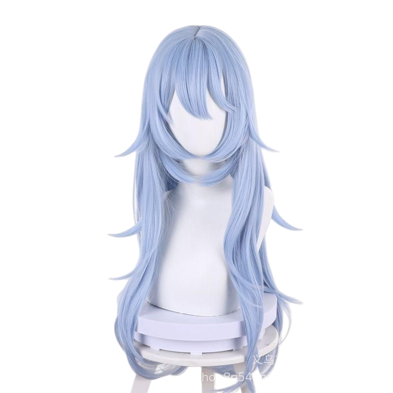 Rei Ayanami Cosplay Wig - Evangelion (EVA) Short Blue Hair with Skin Top (FEVERCOS)