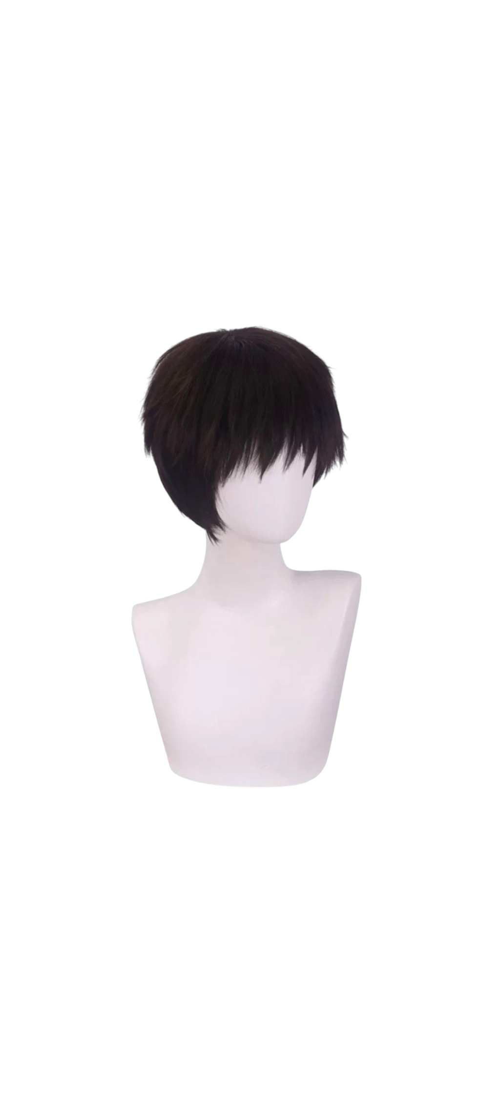 Shinji Ikari Cosplay Wig - Evangelion (EVA) Short Brown Flip (FEVERCOS)