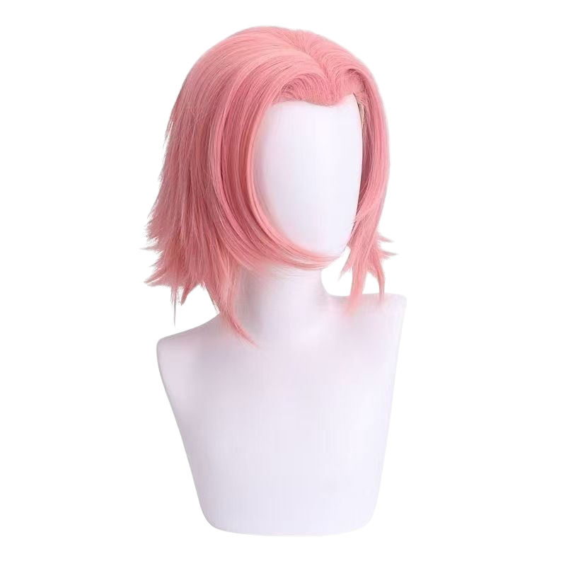 Sakura Haruno Cosplay Wig - Naruto Shippuden (Short Pink) (FEVERCOS)