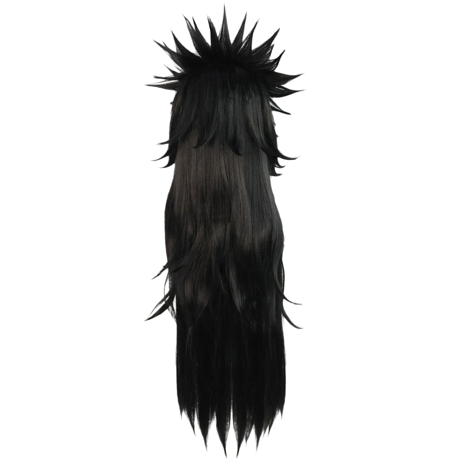 Black Madara Uchiha Cosplay Wig - Naruto Shippuden (Long Black Spiky) (FEVERCOS)