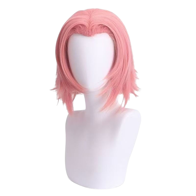 Sakura Haruno Cosplay Wig - Naruto Shippuden (Short Pink) (FEVERCOS)