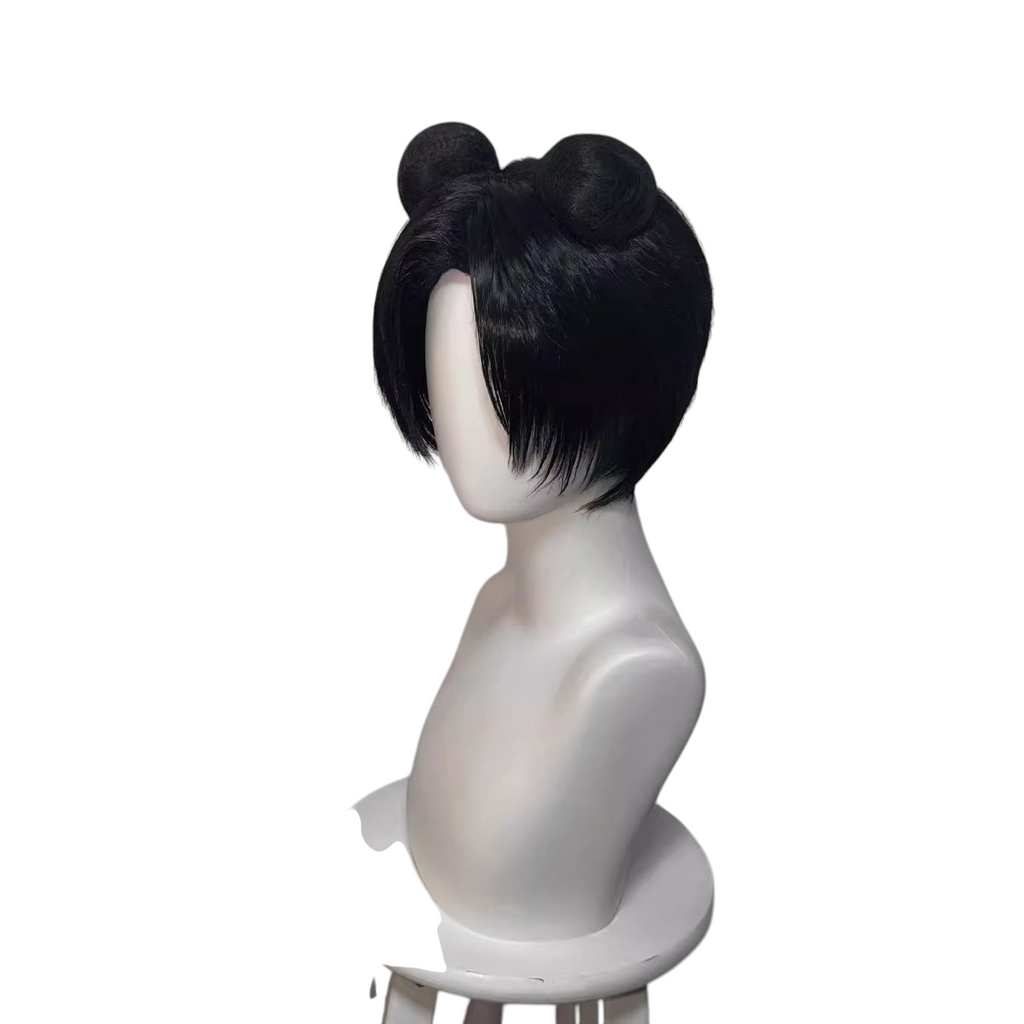 Dark Gray Deidara Cosplay Wig - Naruto Shippuden Akatsuki (Explosive Blonde) (FEVERCOS)