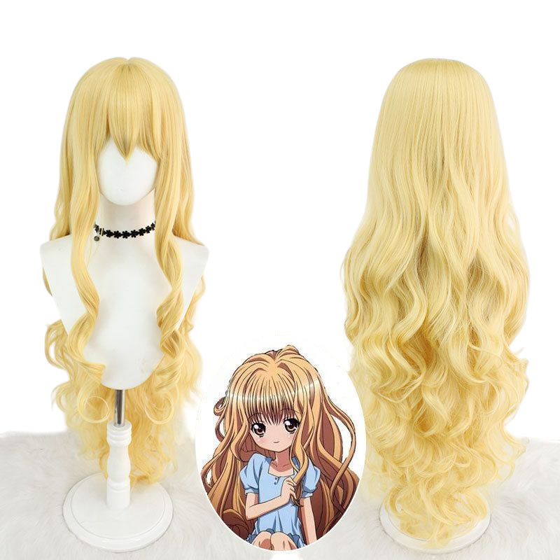 Rima Mashiro Cosplay Wig - Shugo Chara! (Golden Blonde Long Curls) (FEVERCOS)