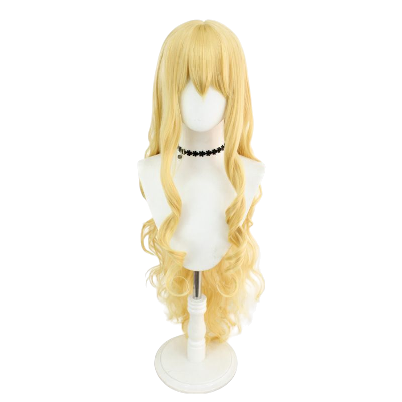 Rima Mashiro Cosplay Wig - Shugo Chara! (Golden Blonde Long Curls) (FEVERCOS)