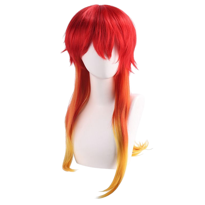 Tomiishi Makoto Cosplay Wig - Wind Breaker (Red Gold Gradient) (FEVERCOS)