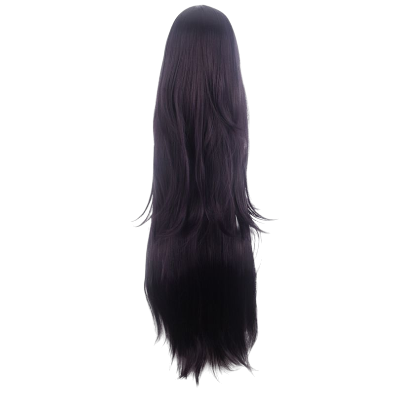 Dark Slate Gray Mikan Tsumiki Cosplay Wig - Danganronpa 2 (Long Dark Purple) (FEVERCOS)