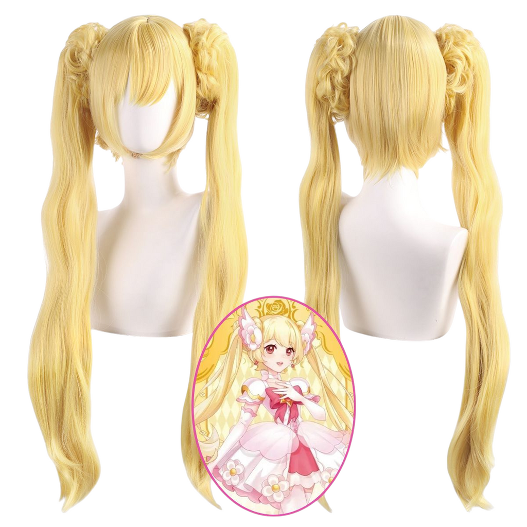 Xia An'an Cosplay Wig - Little Flower Fairy (Yellow Pigtails) (FEVERCOS)