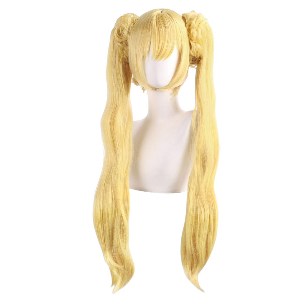 Xia An'an Cosplay Wig - Little Flower Fairy (Yellow Pigtails) (FEVERCOS)