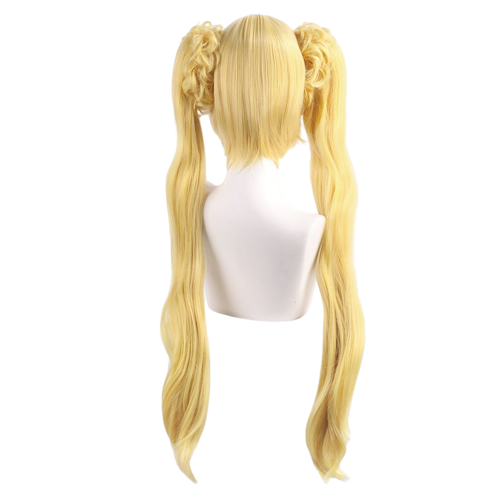 Xia An'an Cosplay Wig - Little Flower Fairy (Yellow Pigtails) (FEVERCOS)