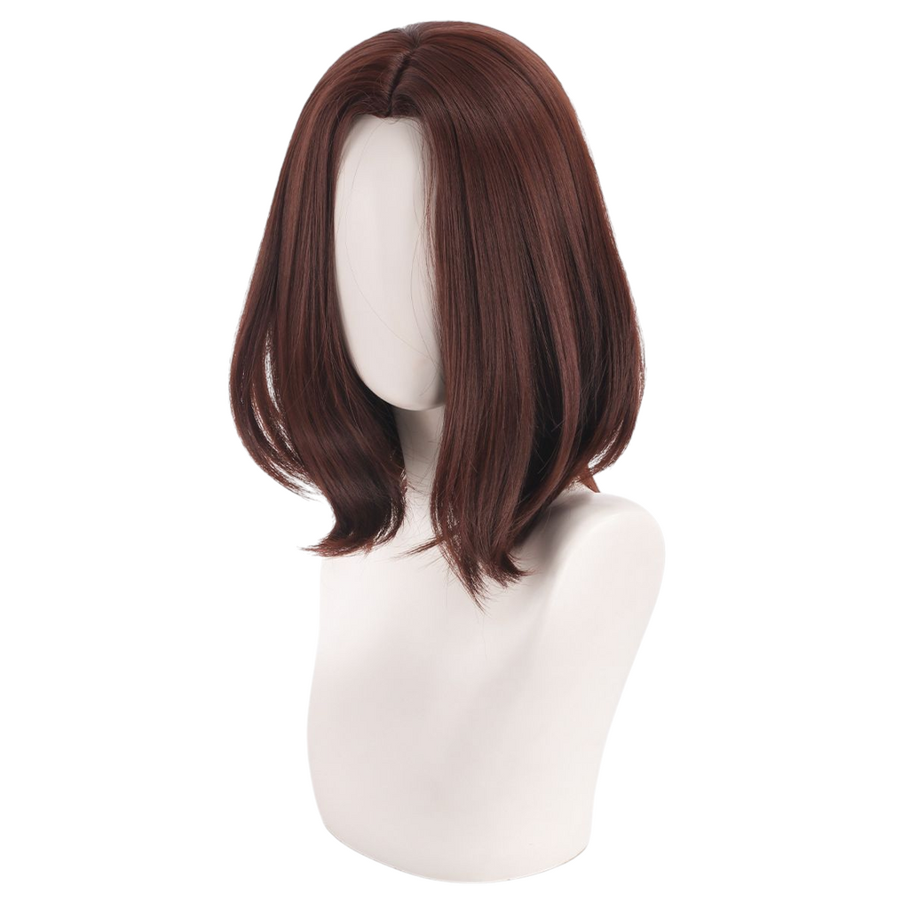 Rin Nohara Cosplay Wig - Naruto Shippuden (Short Brown Bob) (FEVERCOS)