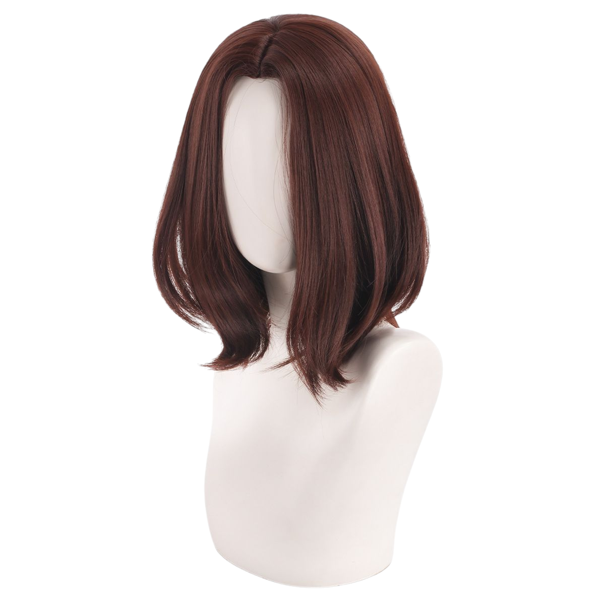 Rin Nohara Cosplay Wig - Naruto Shippuden (Short Brown Bob) (FEVERCOS)