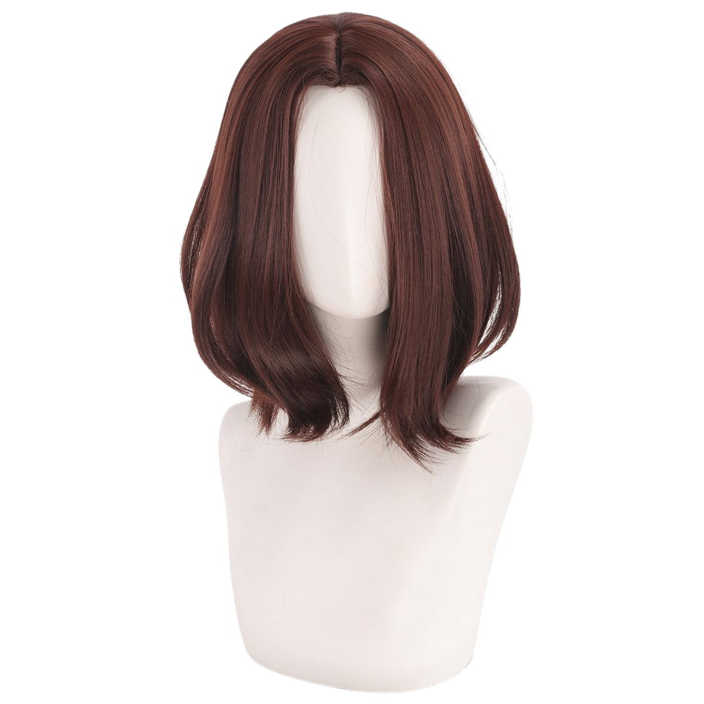 Rin Nohara Cosplay Wig - Naruto Shippuden (Short Brown Bob) (FEVERCOS)