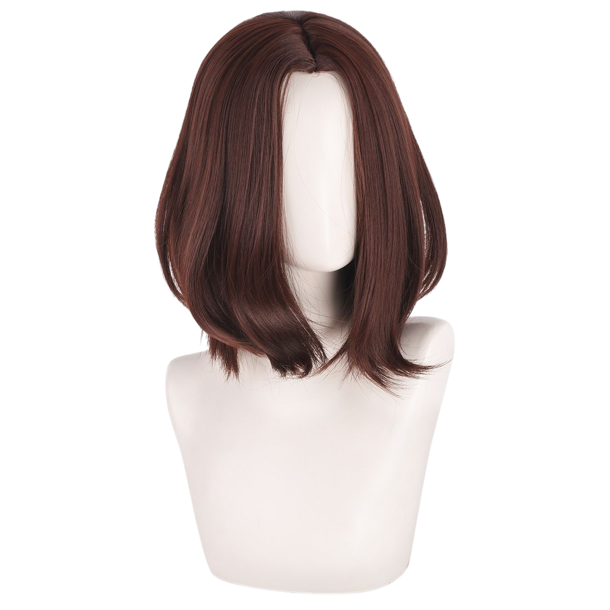 Rin Nohara Cosplay Wig - Naruto Shippuden (Short Brown Bob) (FEVERCOS)
