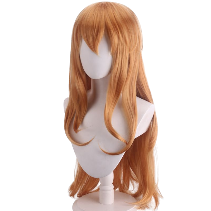 Rosy Brown Asuna Yuuki Cosplay Wig - Sword Art Online (Aincrad) (FEVERCOS)