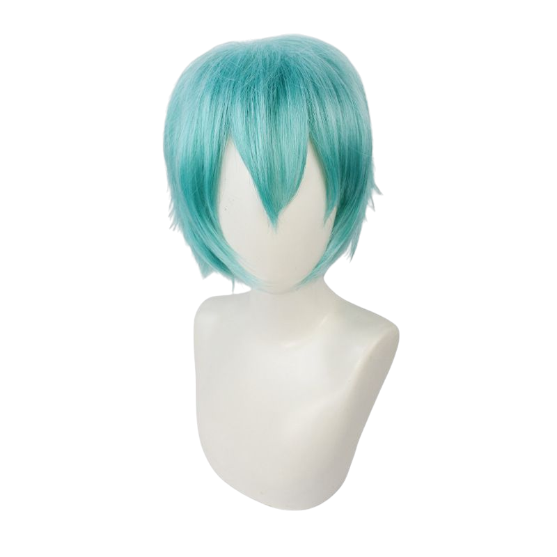 Light Gray Mikuo (Love is War) Cosplay Wig - Vocaloid / Ichigo Hitofuri (Aqua Blue) (FEVERCOS)