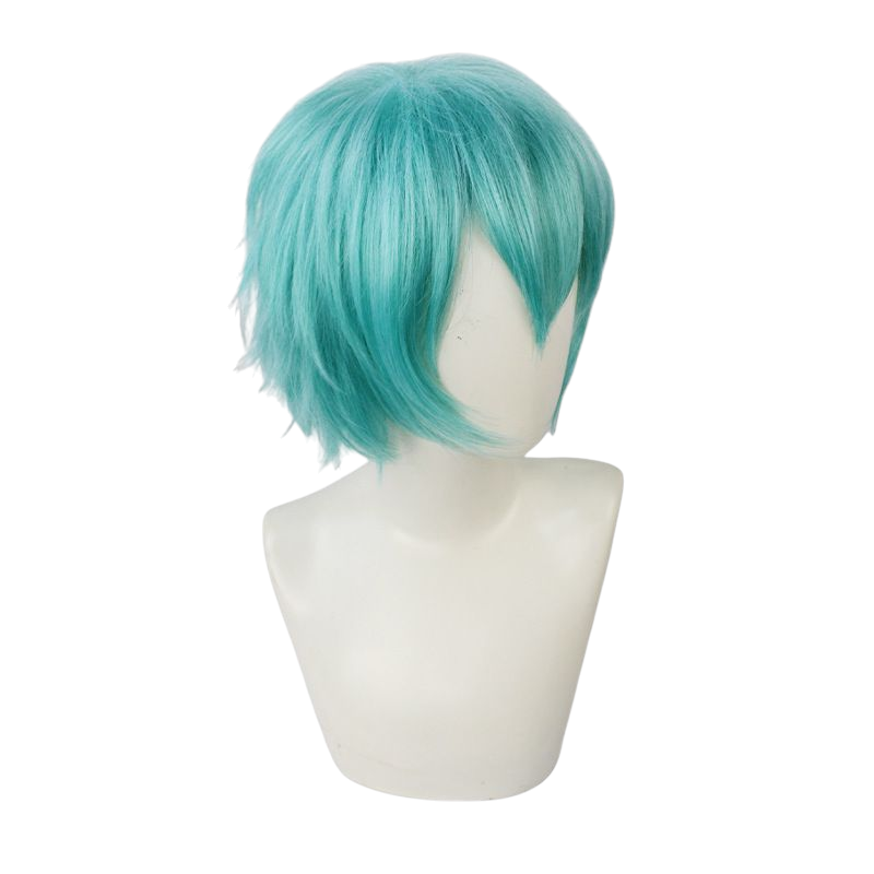 Light Gray Mikuo (Love is War) Cosplay Wig - Vocaloid / Ichigo Hitofuri (Aqua Blue) (FEVERCOS)