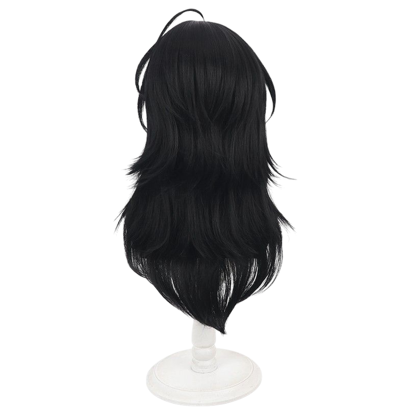 Black Rei Sakuma Cosplay Wig - Ensemble Stars!! UNDEAD (Vampire Black) (FEVERCOS)