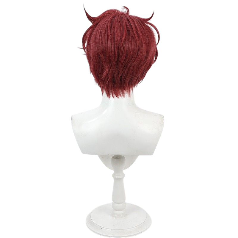 Light Gray Niki Shiina (Nice-ni) Cosplay Wig - Ensemble Stars!! Crazy:B (Ash Grey) (FEVERCOS)
