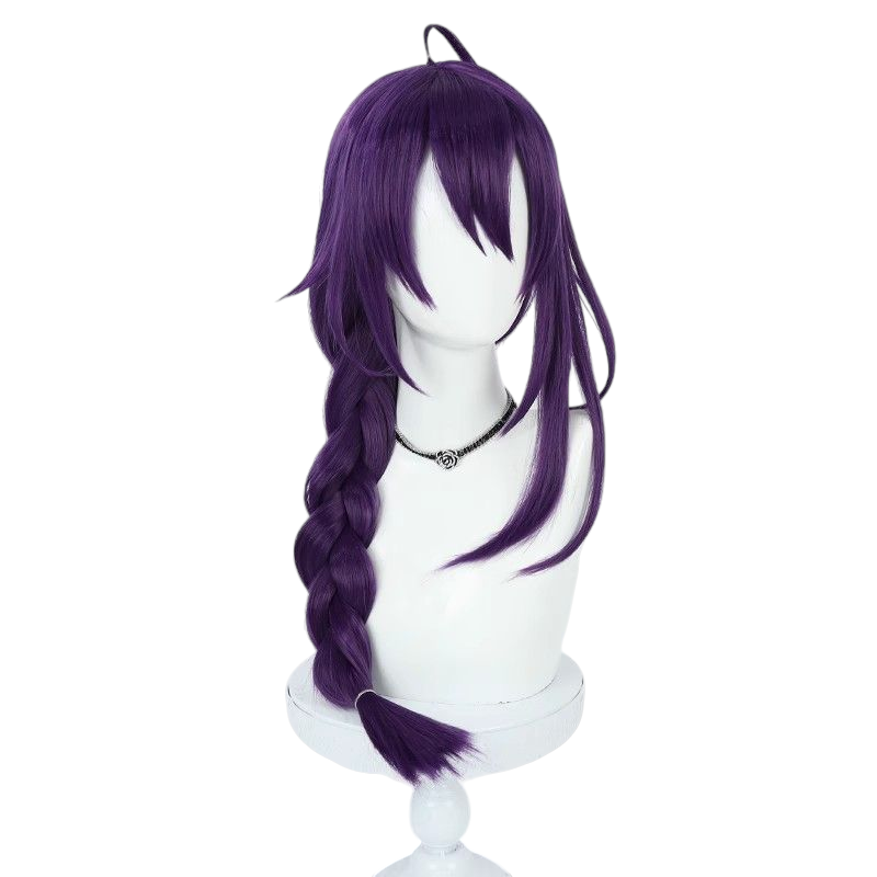 Lavender Mayoi Ayase Cosplay Wig - Ensemble Stars!! ALKALOID (Purple Braided) (FEVERCOS)