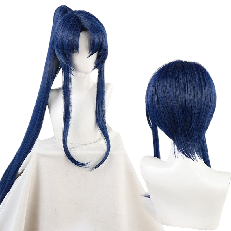 Light Gray Oz Cosplay Wig - Promise of Wizard / Mahoyaku (Ash Blonde Ponytail) (FEVERCOS)