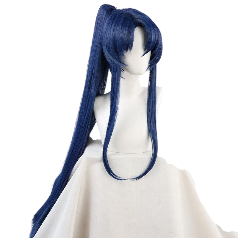 Dark Slate Gray Oz Cosplay Wig - Promise of Wizard / Mahoyaku (Ash Blonde Ponytail) (FEVERCOS)