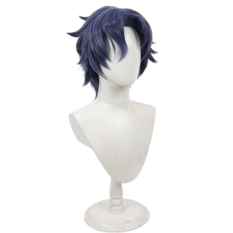 Dark Slate Gray Figaro Cosplay Wig - Promise of Wizard / Mahoyaku (Gradient Wavy) (FEVERCOS)