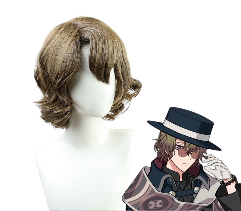 Light Gray Faust Cosplay Wig - Promise of Wizard / Mahoyaku (Mauve Wavy) (FEVERCOS)