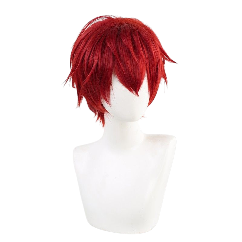 White Smoke Mithra Cosplay Wig - Promise of Wizard / Mahoyaku (Auburn Spiky) (FEVERCOS)