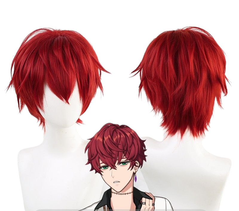 Brown Mithra Cosplay Wig - Promise of Wizard / Mahoyaku (Auburn Spiky) (FEVERCOS)