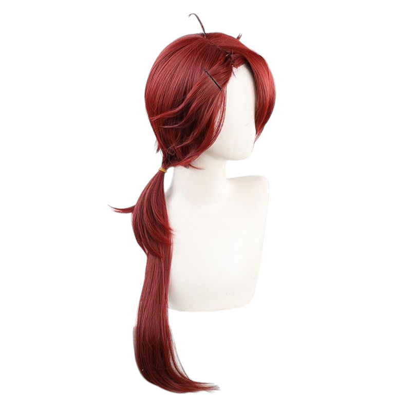 Saddle Brown Cain Cosplay Wig - Promise of Wizard / Mahoyaku (Red Spiky) (FEVERCOS)