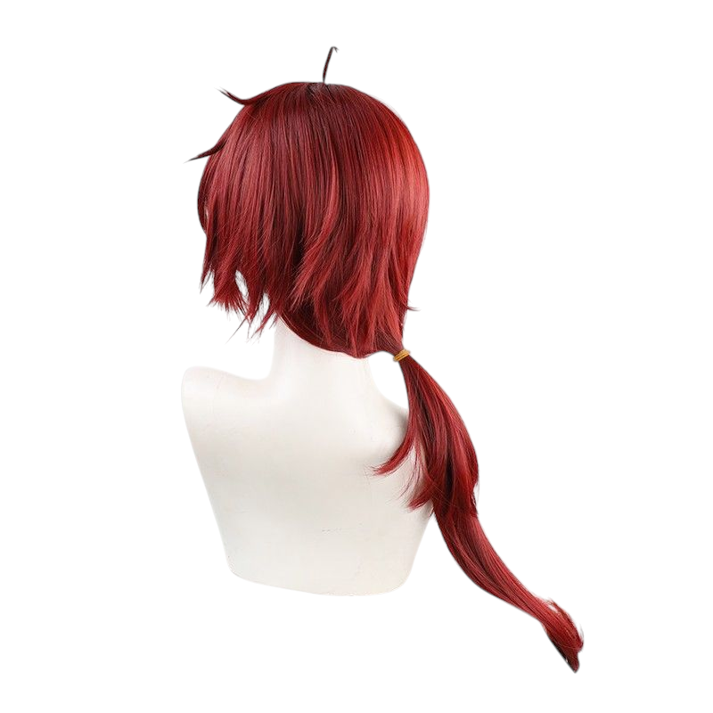 Saddle Brown Cain Cosplay Wig - Promise of Wizard / Mahoyaku (Red Spiky) (FEVERCOS)