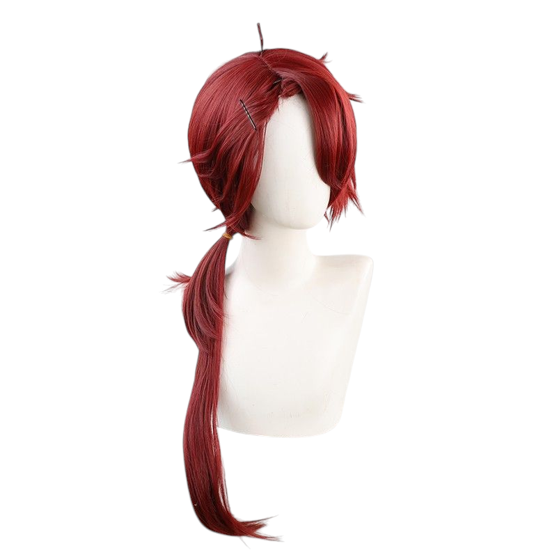 Antique White Cain Cosplay Wig - Promise of Wizard / Mahoyaku (Red Spiky) (FEVERCOS)