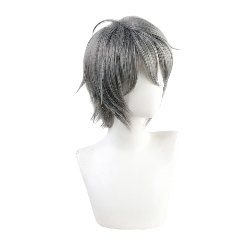Beige Owen Cosplay Wig - Promise of Wizard / Mahoyaku (Wolf Grey) (FEVERCOS)