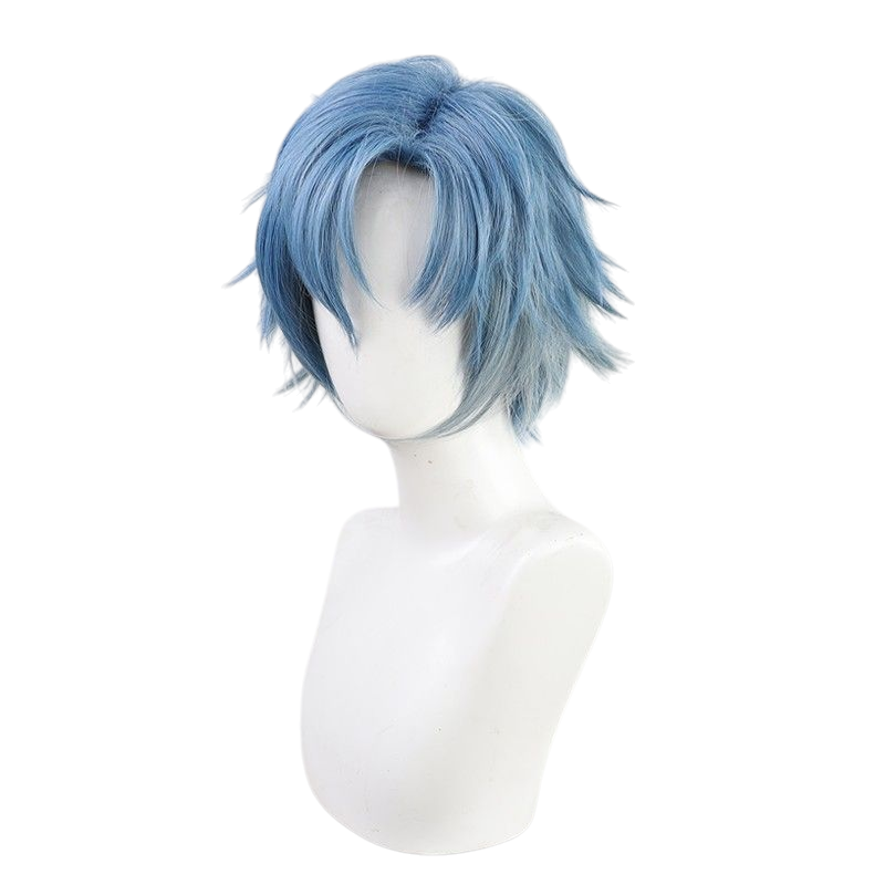 Slate Gray Figaro Cosplay Wig - Promise of Wizard / Mahoyaku (Flipped Styling) (FEVERCOS)