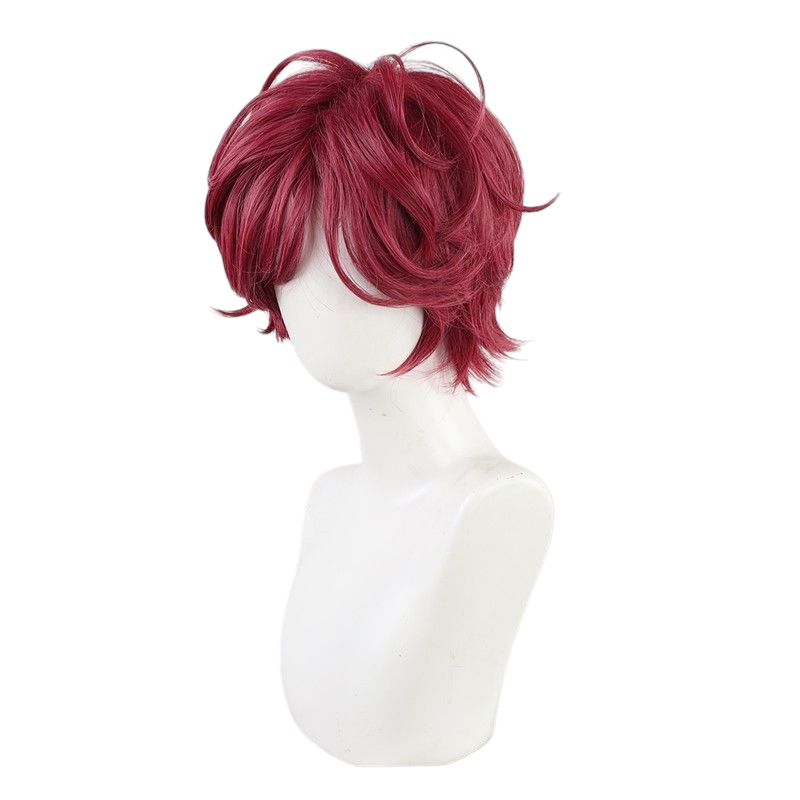 Beige Chloe Cosplay Wig - Promise of Wizard / Mahoyaku (Pink/Purple Short) (FEVERCOS)