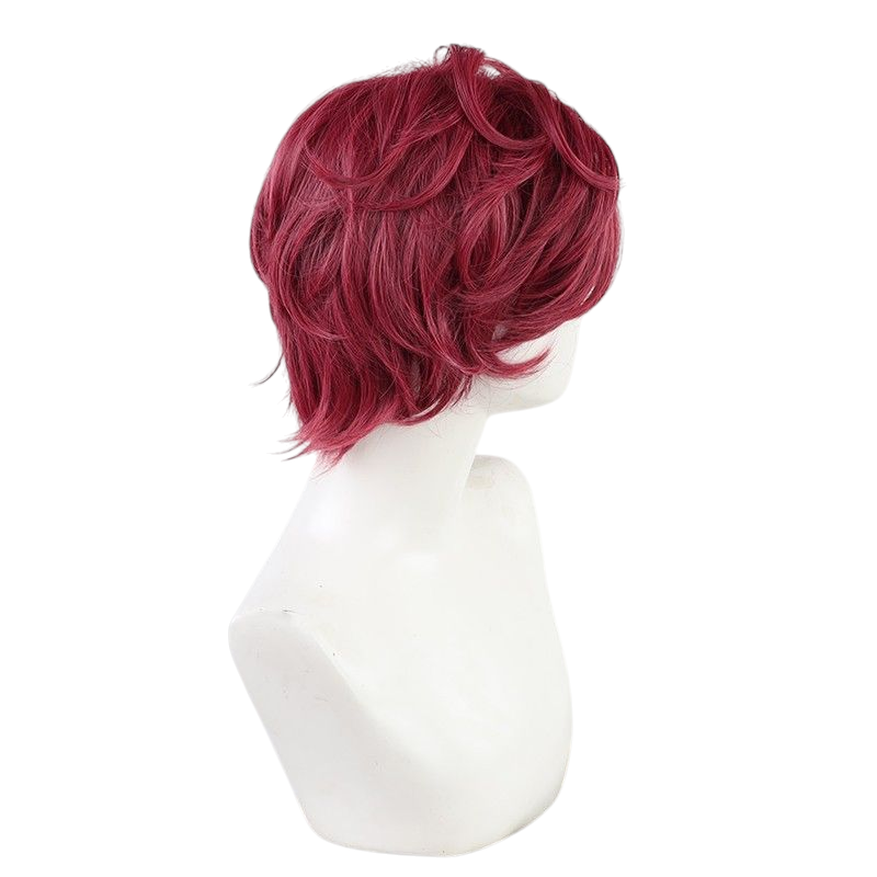 Beige Chloe Cosplay Wig - Promise of Wizard / Mahoyaku (Pink/Purple Short) (FEVERCOS)