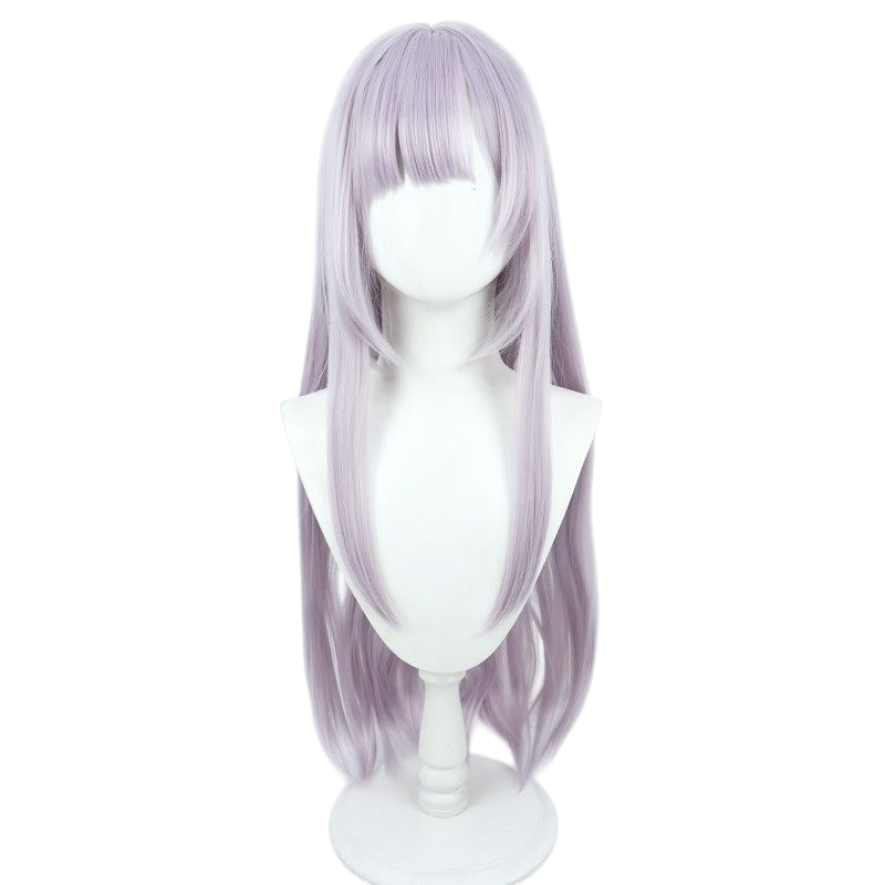 Light Gray Hella Cosplay Wig - Path to Nowhere (Grey-Pink Micro-Curl) (FEVERCOS)
