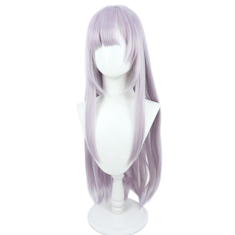 Light Gray Hella Cosplay Wig - Path to Nowhere (Grey-Pink Micro-Curl) (FEVERCOS)