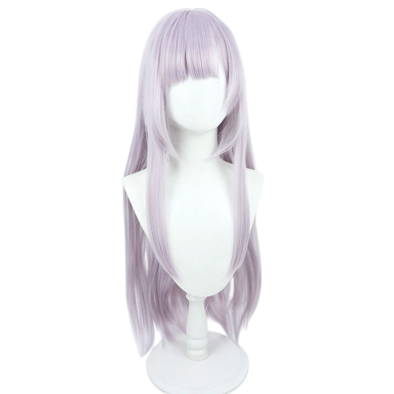 Light Gray Hella Cosplay Wig - Path to Nowhere (Grey-Pink Micro-Curl) (FEVERCOS)