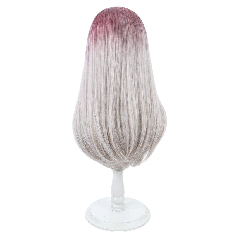 Light Gray Shalom Cosplay Wig - Path to Nowhere (Purple-Grey Gradient) (FEVERCOS)